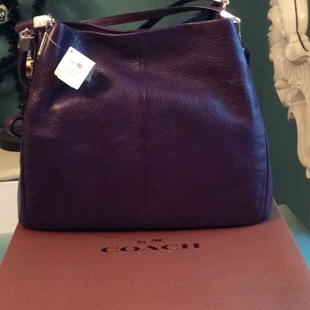 Brand New Authentic Leather Coach Bag